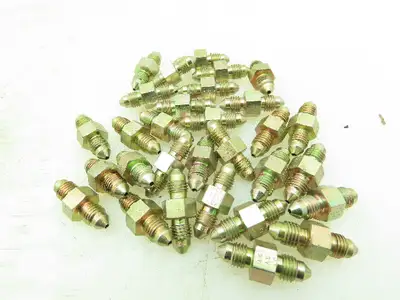 2 HTX Triple-Lok 37° Flare Male Union Connector 1/8" JIC-2  LOT OF 30