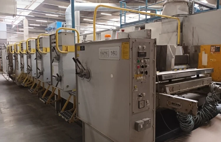 Used 1996 EMBA 160 Glue Machines Florida US | Corrugated Machinery Brokers #1407736