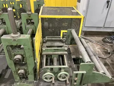 10 & 12 STAND X 2" BRADBURY SIDE BY SIDE U JOINT DRIVE ROLLFORMER: YOBRO #24947