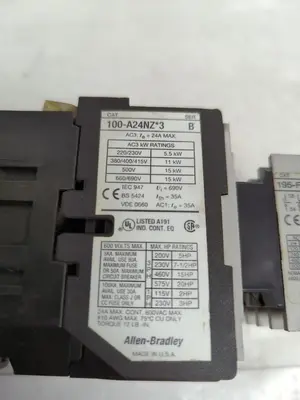 Used ALLEN-BRADLEY 100-A24NZ*3 Miscellaneous Equipment (Electrical & Power) | Surplus Asset Holdings #1196829