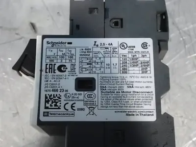 USED SCHNEIDER ELECTRIC GV2ME08