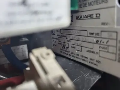USED SQUARE D MODEL 6
