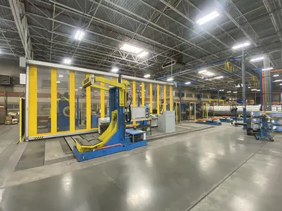 12" B+S Precision Traverse Winding Slitting Line (2022 - LIKE NEW)