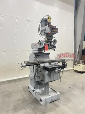 Used ACER ACER EVS-3VKH VERTICAL KNEE MILL, 10" X 50" TABLE Vertical Mills Michigan US | Vander Ziel Machinery Sales #1281275