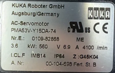 KUKA PMA53V-Y15DA-74 Servo Motors | ESS Industrial Equipment Sales (9)