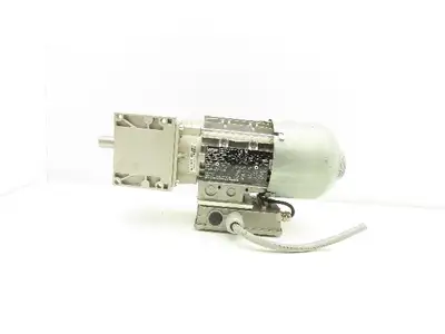 Lenze G50AH045MVBR2C Inline Gearmotor w/Brake 230/460V 3PH 14.8:1 Reducer 113rpm
