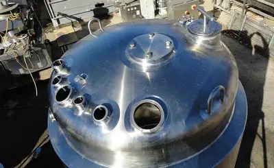 Reactor, 265 Gallon, 316L S/st, 100 PSI, Jkt, Feldmeier, #S737963