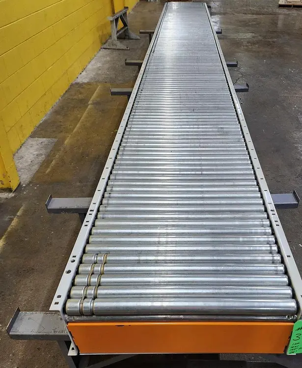 Used INTELLIGRATED LIVE ROLLER CONVEYOR - V-BELT Roller Conveyors Wisconsin US | Packer City Sales #1297828
