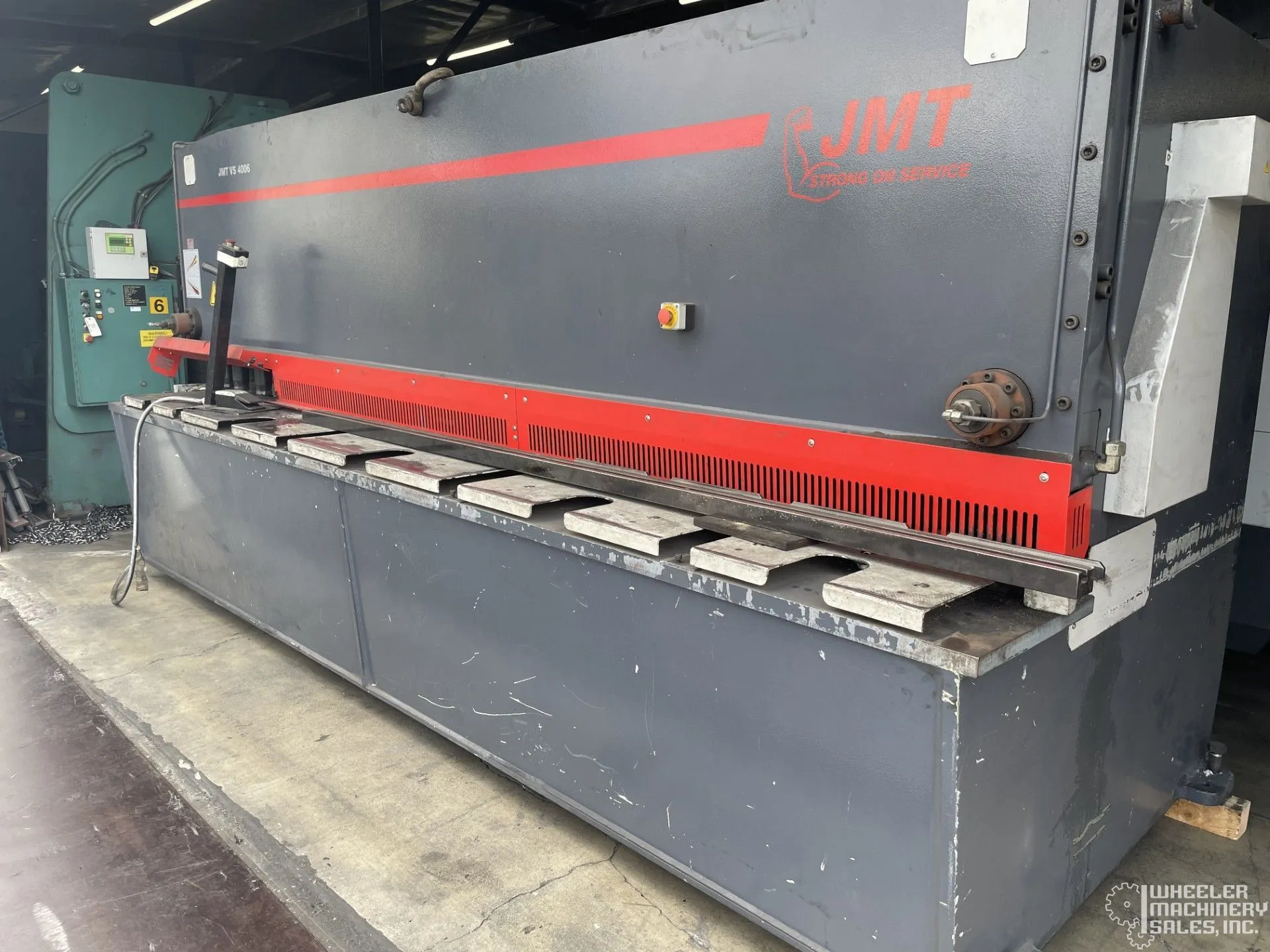 2012 JMT VS 4006 Hydraulic Power Squaring Shear #8370