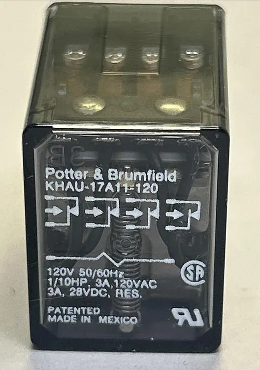 New | in-Stock POTTER & BRUMFIELD KHAU-17A11-120 Miscellaneous Equipment (Electrical & Power) | Surplus Asset Holdings #1191376