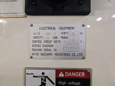 Koyo KC300D Rough Outer Diameter Grinding Machine