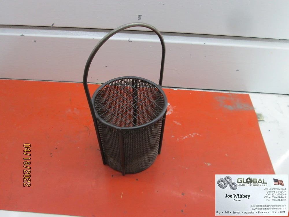 5.5" x 6" Perforated Basket With Extra Custom Wire Mesh, Heavy Duty Construction