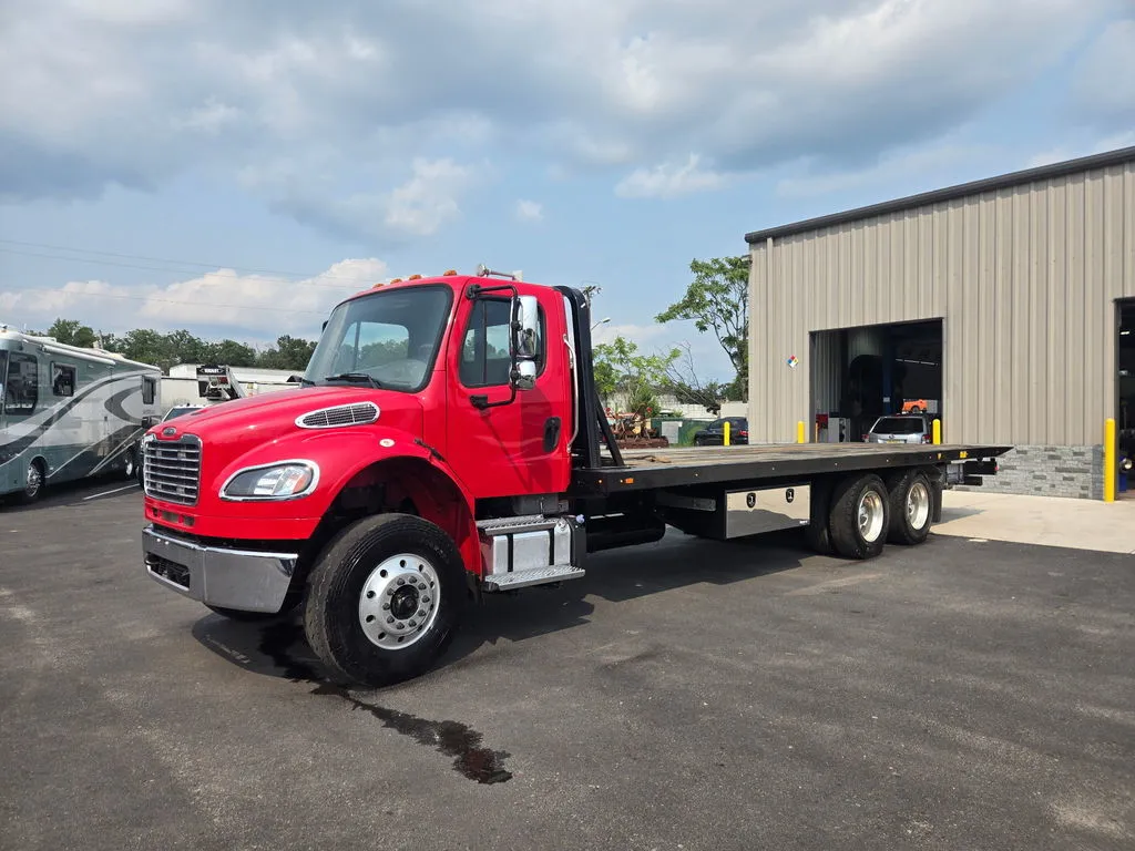 Used 2024 FREIGHTLINER M2 106 ROLLBACK MILLER INDUSTRIES Tow trucks Minnesota US | Carco Truck & Equipment #1513918