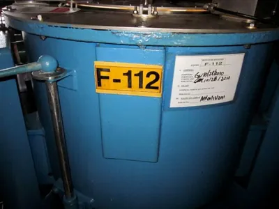 (5) Tolhurst 30 x 18 perforate basket centrifuges, rubber-lined.
