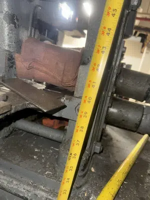 6" WIDE x 2-HIGH STANDARD AMERICAN POWERED ROLLING MILL: YOBRO #23829