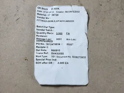 NEW JOHN DEERE A852233