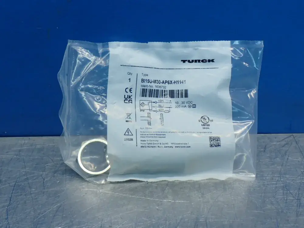 New | in-Stock TURCK BI15UM30AP6XH1141 Proximity Sensors Ohio US | HGR 24 #801951