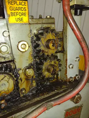 40" WIDE ROWE B-40 POWERED STRAIGHTENER: YOBRO #24886