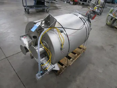 Smoot SS Scaling Hopper w/ Load Cells, Readout, and Control Panel