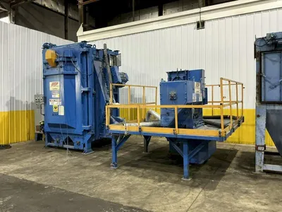 Used BCP WHEELABRATOR A4-9479 Shot Blast Cleaning (Peening / Airless) Ohio US | Yoder Brothers machinery #1389535