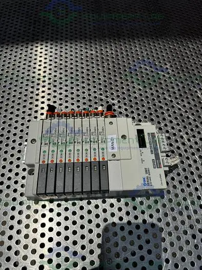 Used SMC EX140-SDN1 INTERFACE SERIAL UNIT W/ LOT OF 8 SMC SQ1A31Y-5-N7 SOLENOID VALVE Electronics & Components | Equipment Lab #486560