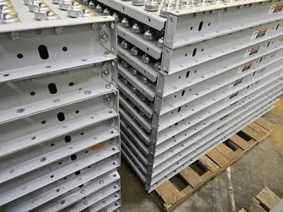 Used HYTROL ROLLER BALL TRANSFER  CONVEYOR Roller Conveyors Wisconsin US | Packer City Sales #1298039