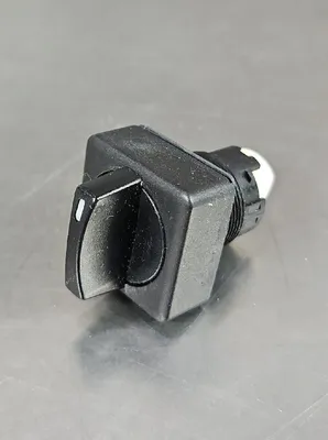 GE P9SSMZ5N Knob Selector Switch Square Plastic Body Black Loc 4E-13