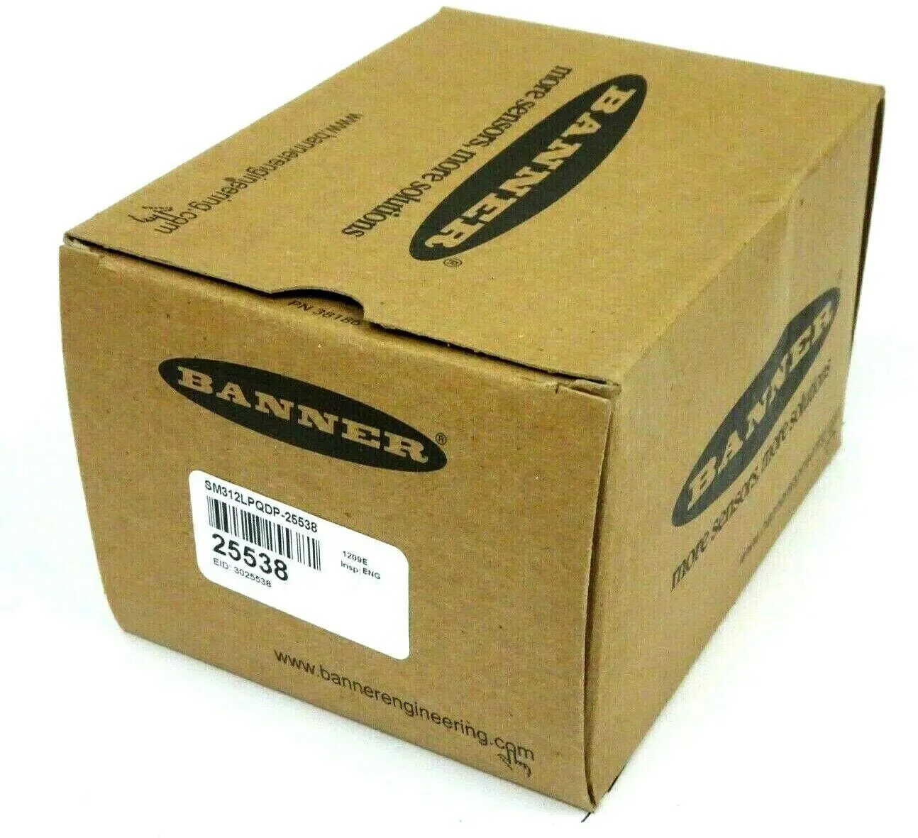 NEW BANNER ENGINEERING 25538 SENSOR SM312LPQDP-25538