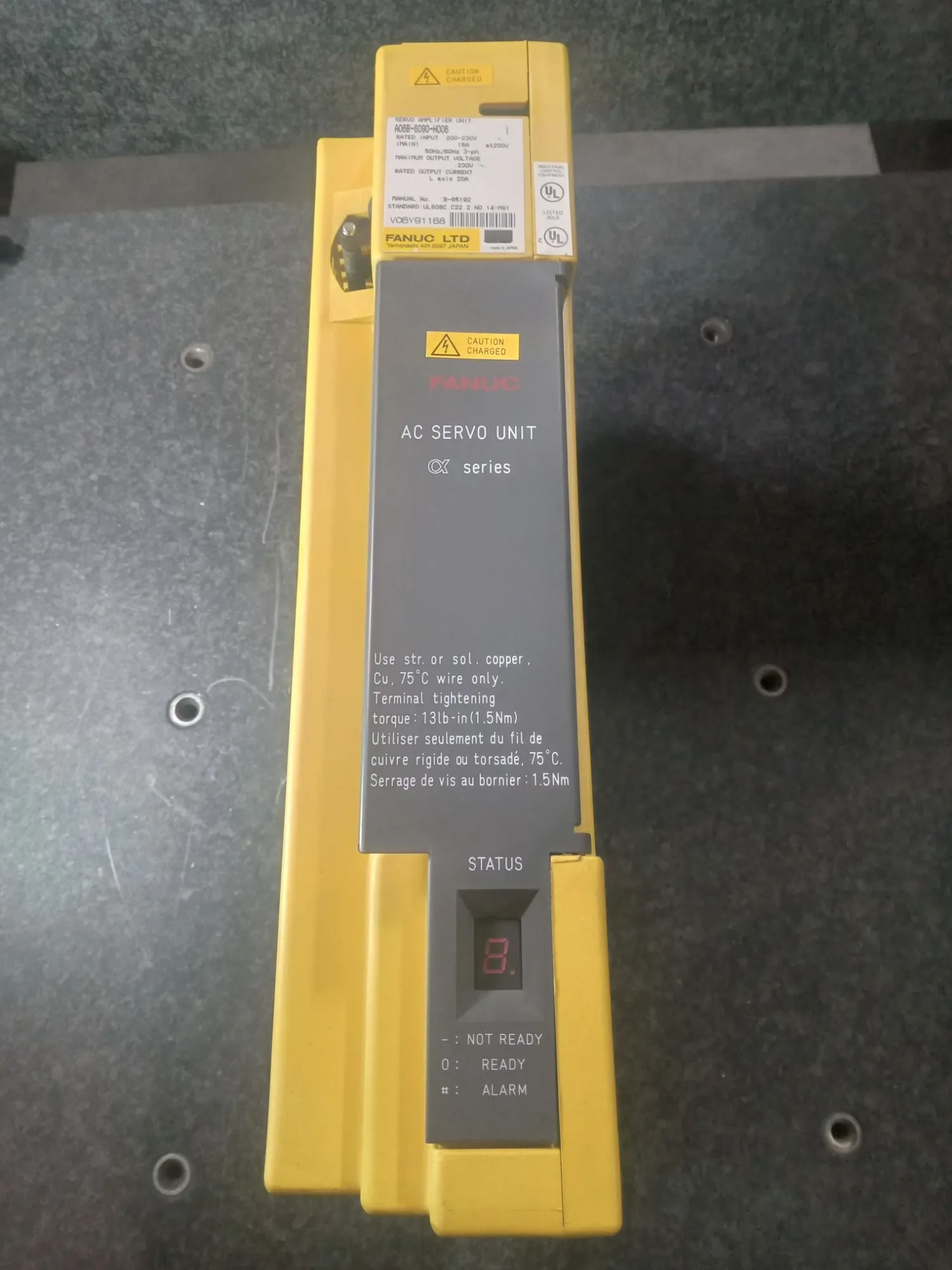 USED FANUC A06B-6090-H006
