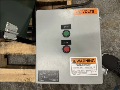 7.5Hp American Vacuum Company Vacuum Conveyor
