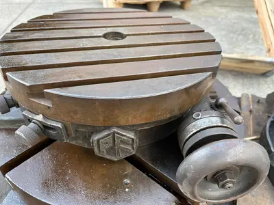 USED PF 4TH AXE / DIVIDING PLATE  DIA 350 MM