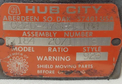 USED Hub City 0220-47565-184