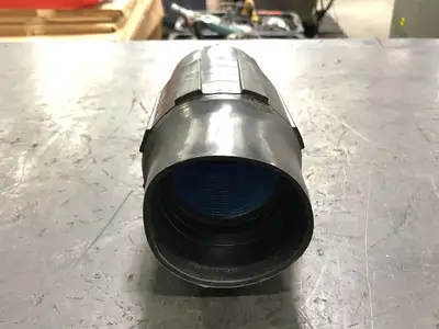 3" Threaded PVC-Coated Conduit Coupling