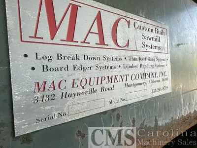 USED MAC SAWMILL GANG RIP