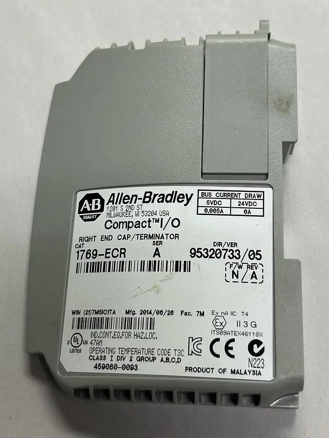 Used ALLEN BRADLEY 1769-ECR Misc Electrical & Power Parts Ohio US | Surplus Asset Holdings #1245196