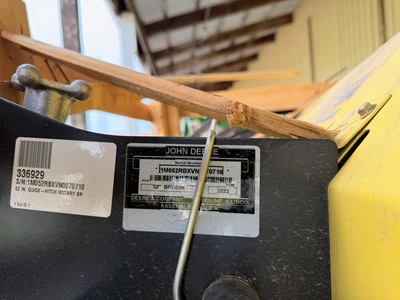 Used JOHN DEERE 52" QUICK HITCH ROTARY BROOM Power Brooms Michigan US | Miedema Asset Management Group #1424731