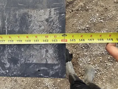 144" x 48" Heavy-Duty Steel Fabrication Table | 1" Thick Top | 35" Height