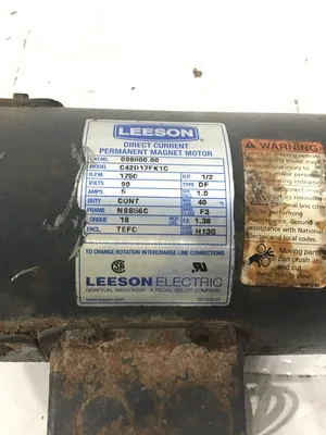 USED LEESON ELECTRIC C42D17FK1C