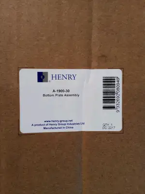 Used Henry Henry A-1900-30 Oil Separators US | Infinity wholesale & Supply LLC #1305767