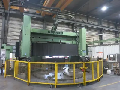 Used 1972 DORRIES SD 500/6100 Vertical Boring Mills (incld VTL) Georgia US | Shub Machinery #162225