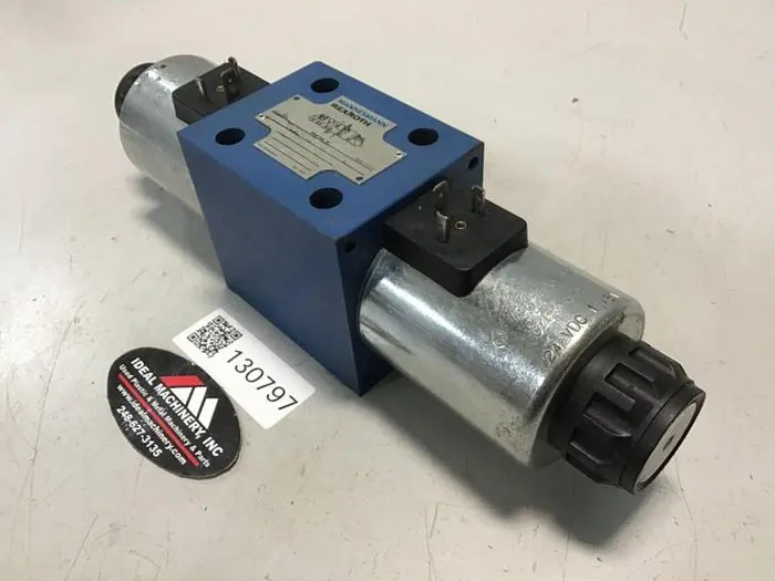 Used REXROTH 4WE10W31/CG24N9K4 Valves/Fittings Michigan US | Ideal Machinery #596593