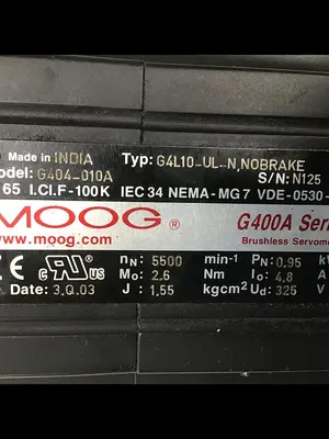 USED MOOG G404-010A