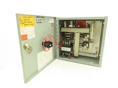 Mars Air Door S2B4A Motor Control Pannel 2 Door W Safety Switches 3Ph 115V Coil