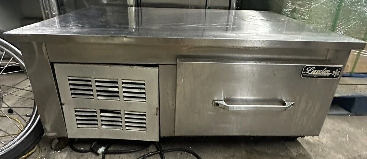 174-0079 Leader 48” Commercial Self Contained Chef Base Cooler