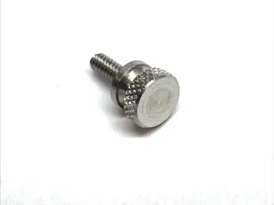 USED RICHARD MANNO THUMB SCREW #6-32 X 3/8" KNURLED WASHER FACE SS LOT OF 11