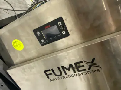 USED FUMEX AIR FILTRATION FUME EXTRACTION UNIT
