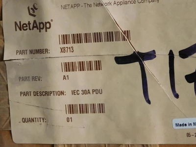 New | in-Stock NETAPP _UNKNOWN_ Misc Electrical & Power Parts | OCO Industrial #1747173