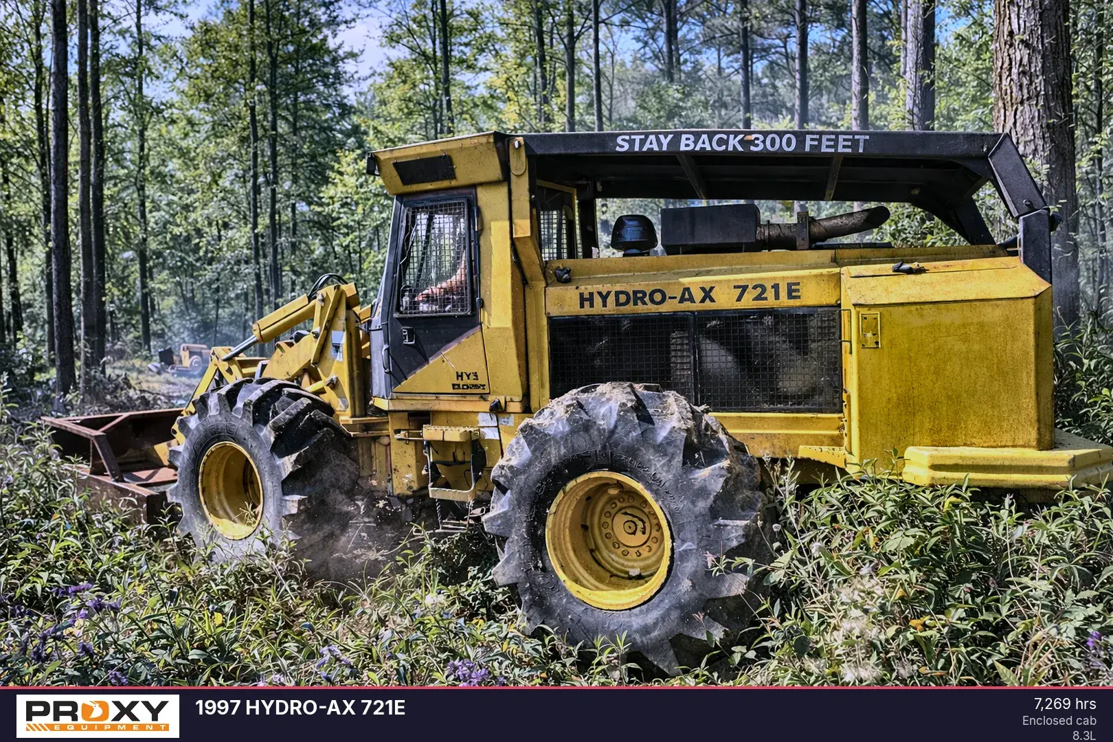 Used 1997 HYDRO-AX 721E Feller Bunchers Pennsylvania US | Proxy Equipment #1383052
