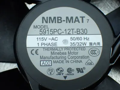 Used NMB TECHNOLOGIES 5915PC12TB30 Fans | HGR 24 #753166