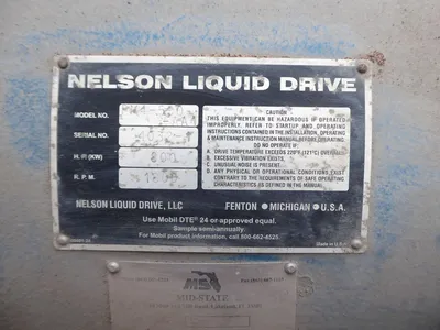 Nelson PM4-590-AA1 Liquid Drive Power Transmission 800 HP 1800 RPM Used